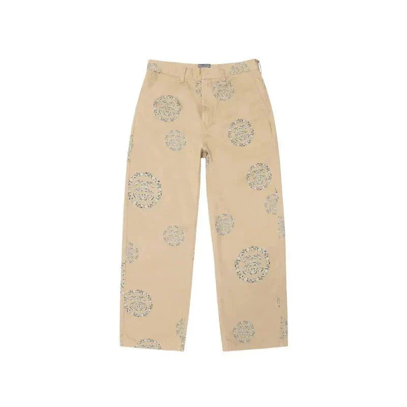 DENIM X STUSSY PANTS SS WREATH CHINO KHAK