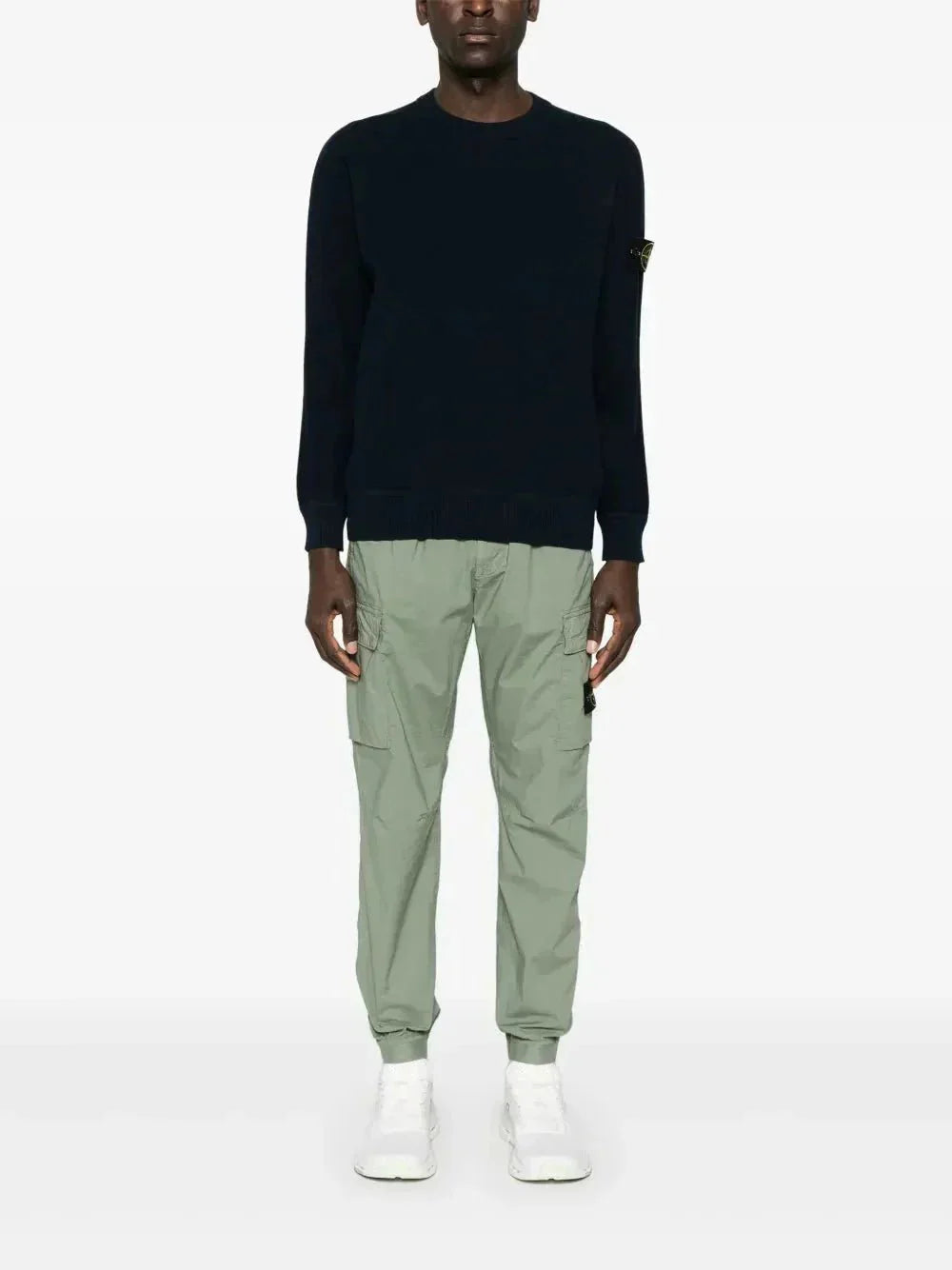 Stone Compass-badge trousers