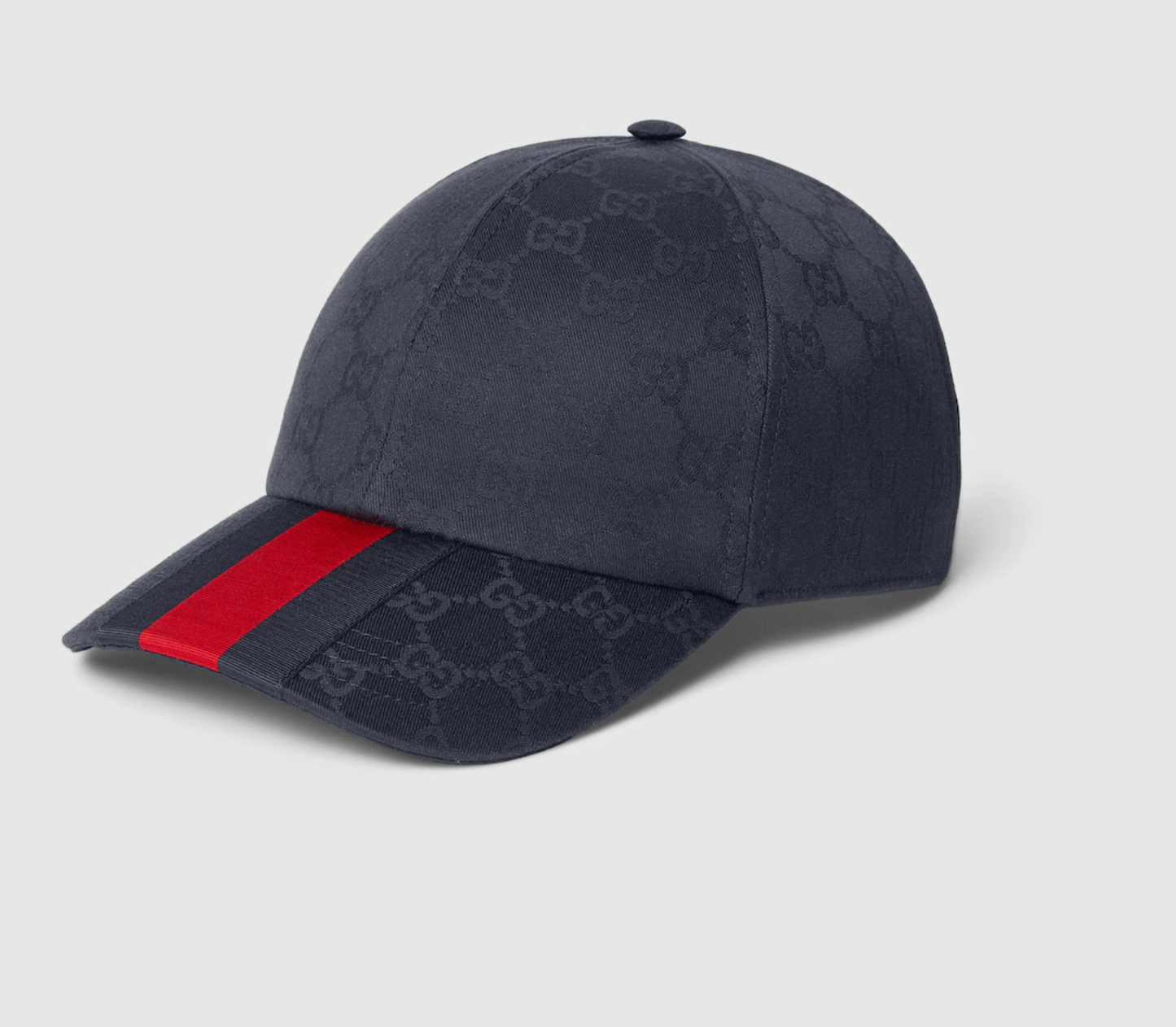 Casquette en coton GG avec bande Web
