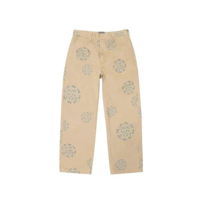 DENIM X STUSSY PANTS SS WREATH CHINO KHAK