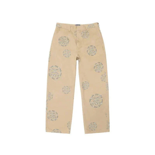 DENIM X STUSSY PANTS SS WREATH CHINO KHAK