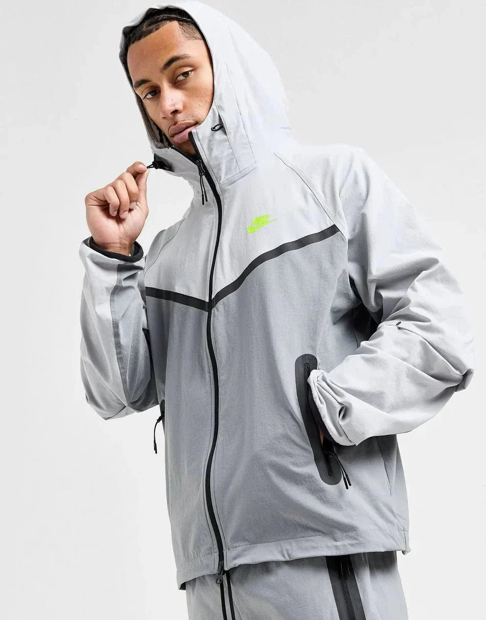 Nike Tech Woven Full Zip Hooded Jacket
