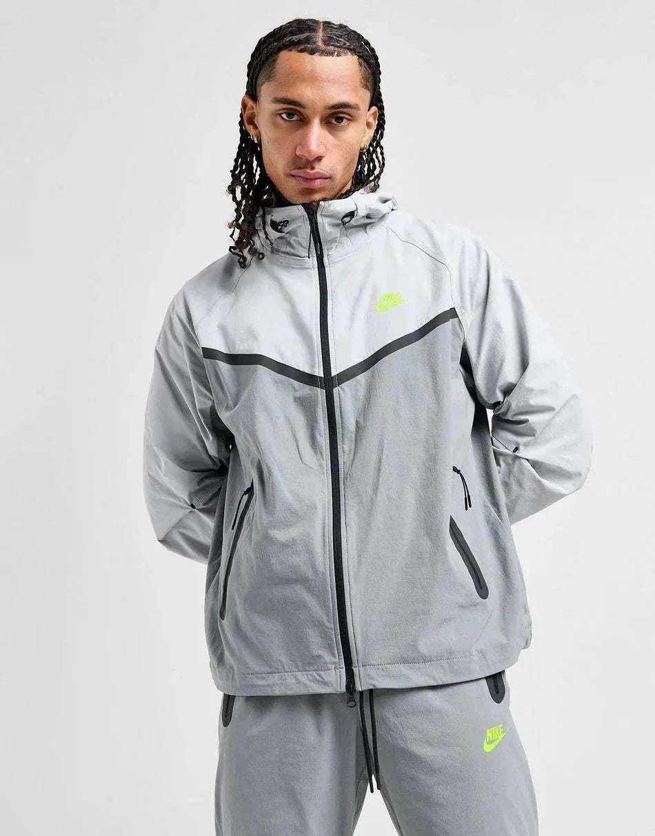 Nike Tech Woven Full Zip Hooded Jacket