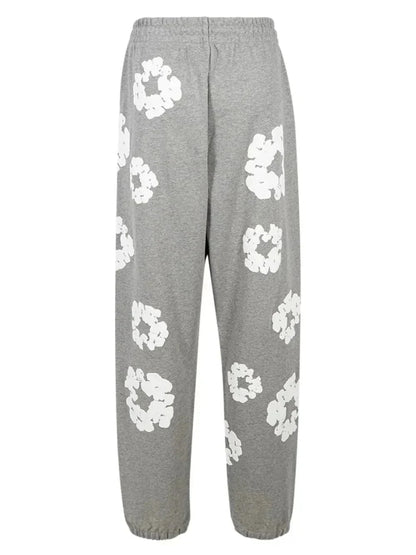 pantalon de jogging à lien de resserrage