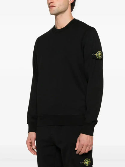 Stone Compass-patch sweatshirt