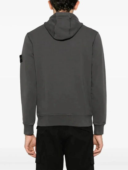 Stone hoodie à patch Compass