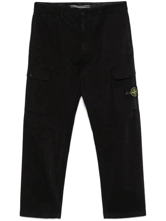 Stone pantalon cargo à patch Compass