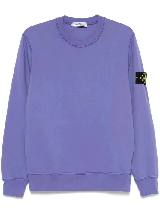 Stone sweat en coton à patch Compass