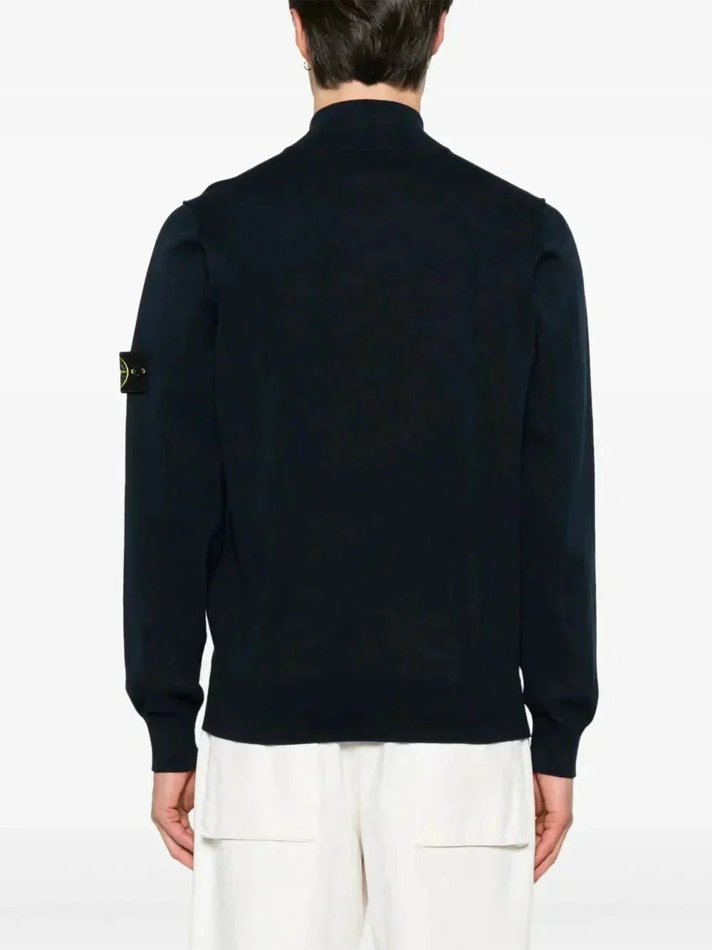 Stone sweat en coton à patch Compass