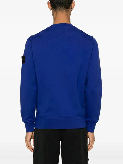 Stone sweat en coton à patch Compass