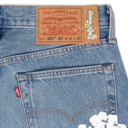 TEARS JEANS BLUE