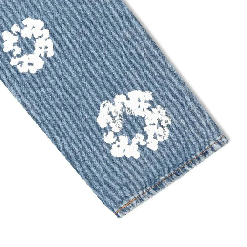 TEARS JEANS BLUE
